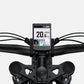 Engwe X26 electric bike's digital display mounted on handlebars, showing speed and trip details for rider convenience.