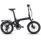 Eole X Pro folding electric bike with compact design and black finish.