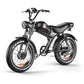 Emoko C93 moped 2000w dual motor 23ah battery fat tire ebike with full suspension hydrulic brakes for adults