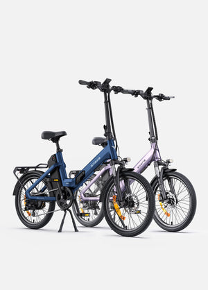 NEW! O20 Boost Combo 75Nm Boost Power Front Suspension Folding E-Bike