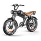 Emoko C93 moped 2000w dual motor 23ah battery fat tire ebike with full suspension hydrulic brakes for adults
