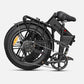 Full side view of the Engwe Engine Pro Ebike in folded position.