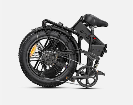 Full side view of the Engwe Engine Pro Ebike in folded position.
