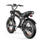 Emoko C93 48V Fast Moped-style Ebike Fat Tire 1000w Motor for adults