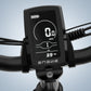 Digital display of Engwe EP-2 Pro ebike providing speed and mileage data, enhancing the user-friendly experience.