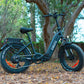Eskute Star eBike parked in a natural setting, blending eco-friendly transportation with outdoor adventure