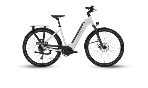 The side view of the Deruiz Mica-G ebike.