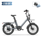 ADO Air One Pro – Family Folding E-Bike with 2-Speed Auto, Belt Drive, Hydraulic Brakes