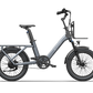 ADO Air One Pro – Family Folding E-Bike with 2-Speed Auto, Belt Drive, Hydraulic Brakes