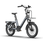 ADO Air One Pro – Family Folding E-Bike with 2-Speed Auto, Belt Drive, Hydraulic Brakes