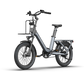 ADO Air One Pro – Family Folding E-Bike with 2-Speed Auto, Belt Drive, Hydraulic Brakes