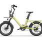 ADO Air One Pro – Family Folding E-Bike with 2-Speed Auto, Belt Drive, Hydraulic Brakes