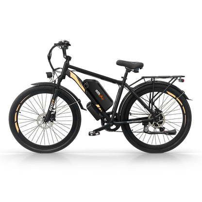 EMOKO EC27 Dual Battery Electric Bike with 150km Long Range, 27.5-Inch Wheels and Rear Rack