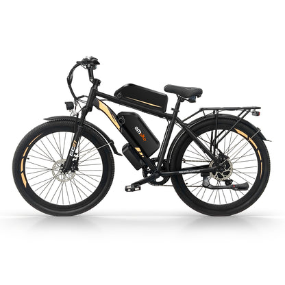 EMOKO EC27 Dual Battery Electric Bike with 150km Long Range, 27.5-Inch Wheels and Rear Rack