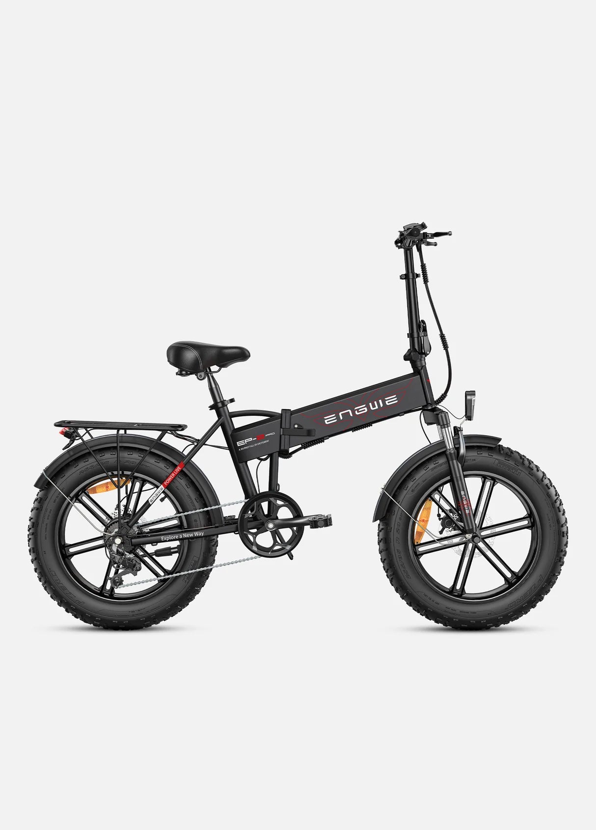 EP-2 Pro 120 km Range Max Speed 25 km/h Front Suspension Foldable E-bike