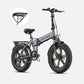 EP-2 Pro 120 km Range Max Speed 25 km/h Front Suspension Foldable E-bike