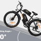 EMOKO EC27 Dual Battery Electric Bike with 150km Long Range, 27.5-Inch Wheels and Rear Rack