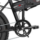 EP-2 Pro 120 km Range Max Speed 25 km/h Front Suspension Foldable E-bike