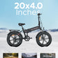 EP-2 Pro 120 km Range Max Speed 25 km/h Front Suspension Foldable E-bike