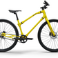 Bright yellow Ref Essential, a vibrant and eco-friendly choice for environmentally conscious commuting.