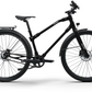 Ref Urban bike in classic black with advanced features for the urban cyclist.