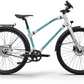 Stylish sky-blue Ref Urban Boost bike featuring a modern geometry and efficiency.
