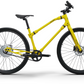 Vibrant yellow Essential Boost bike featuring a minimalist frame.