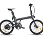 Compact Air 20 folding electric bike in action, showcasing its lightweight design and efficient electric motor for urban commuting.