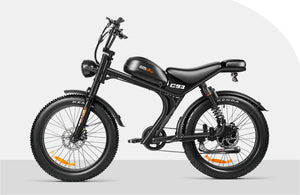 Emoko C93 (24-inch) — The Moped-Style Off-Road Fat-Tyre E-Bike