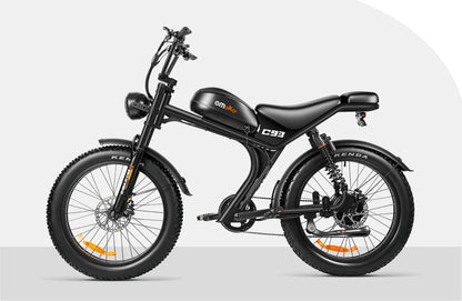 Emoko C93 (24-inch) — The Moped-Style Off-Road Fat-Tyre E-Bike