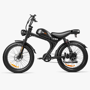 Emoko C93 (24-inch) — The Moped-Style Off-Road Fat-Tyre E-Bike